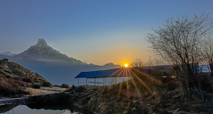 Mardi Himal Trek Nepal in Winter